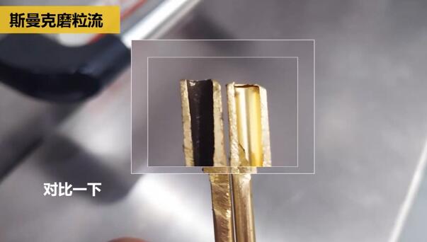 銅管內徑2.3mm，這種孔徑長度比的內孔拋光難度是比較大